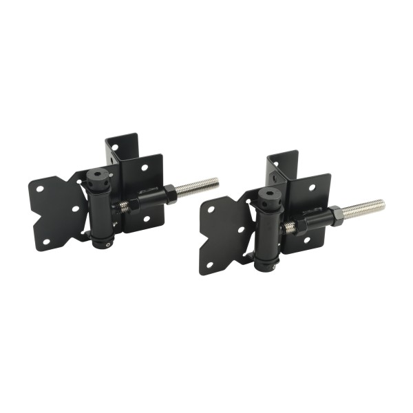 Nationwide Stainless Steel Adjustable Hinge for 2" Gate Frames - Black - NW6082BSCP-SSB