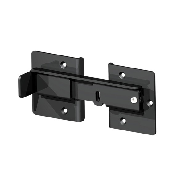 Nationwide Black Flip Latch One Side Lockable - NW6169-BK 