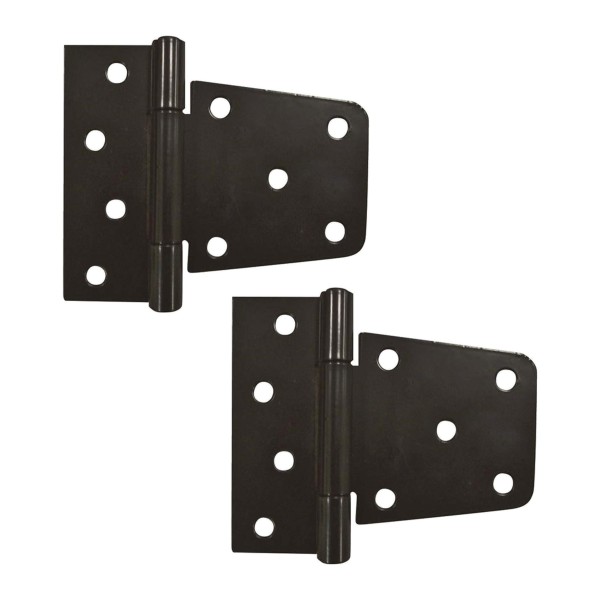 Nationwide Blunt Tee Hinge - Black - NW6172-BK