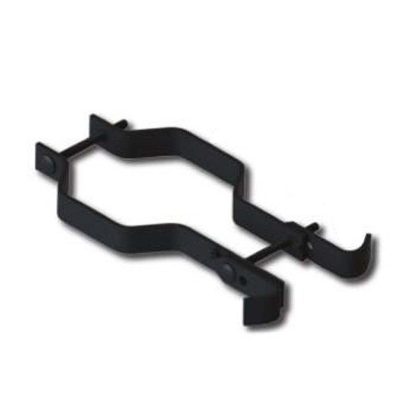 Nationwide Fork Wood Gate Latch w/ Handle - Black - NW6185-BK
