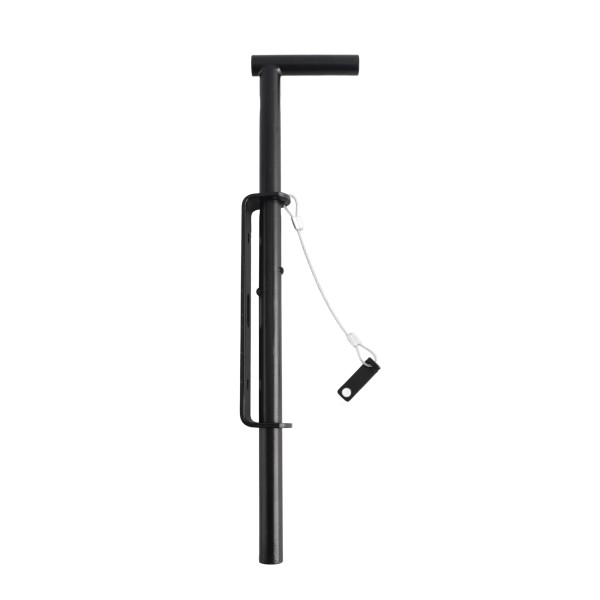 Nationwide 24" Commercial Drop Rod w/ Lock Tab - Black - NW6270L-24BK