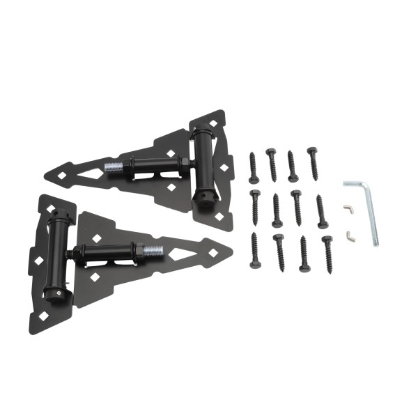 Nationwide Adjustable Self-Closing T-Hinge - Black - NW6332