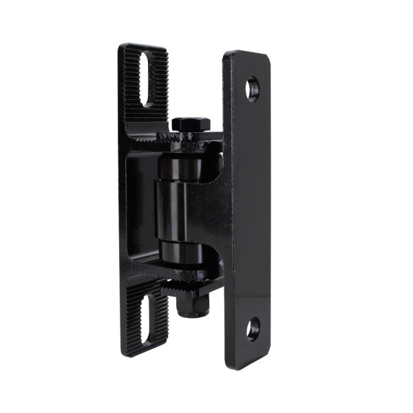 Nationwide Heavy-Duty Ball Bearing Gate Hinge - Black Aluminum Bolt-On Body & Black Aluminum Bolt-On Yoke