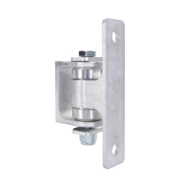 Nationwide Heavy-Duty Ball Bearing Gate Hinge - Unpainted Aluminum Bolt-On Body & Unpainted Aluminum Weld-On Yoke
