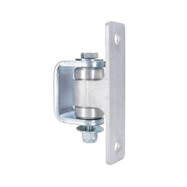 Nationwide Heavy-Duty Ball Bearing Gate Hinge - Unpainted Aluminum Bolt-On Body & Unpainted Steel Weld-On Yoke 