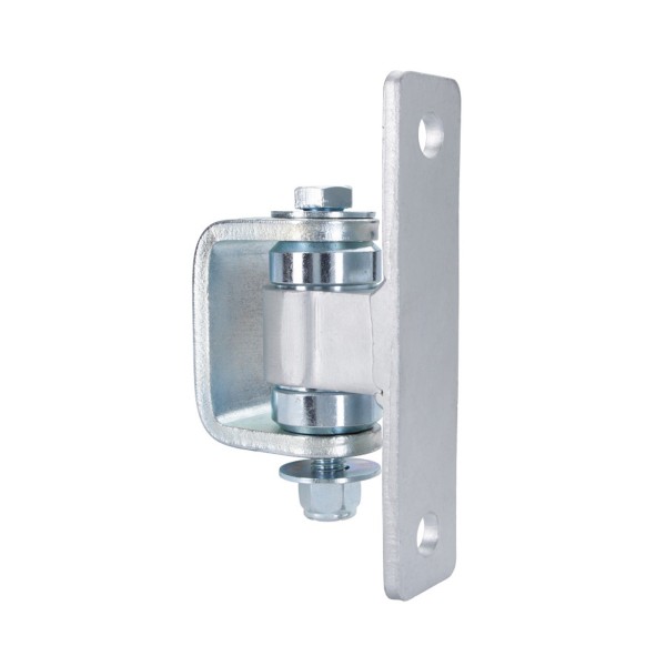 Nationwide Heavy-Duty Ball Bearing Gate Hinge - Unpainted Steel Bolt-On Body & Unpainted Steel Weld-On Yoke