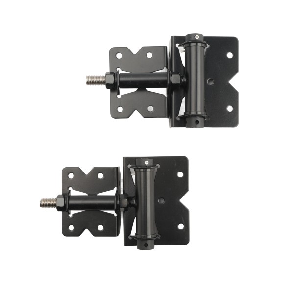Nationwide Heavy Duty Stainless Steel Adjustable Self-Closing Hinge - Black - NWSS-HD-SC-BK