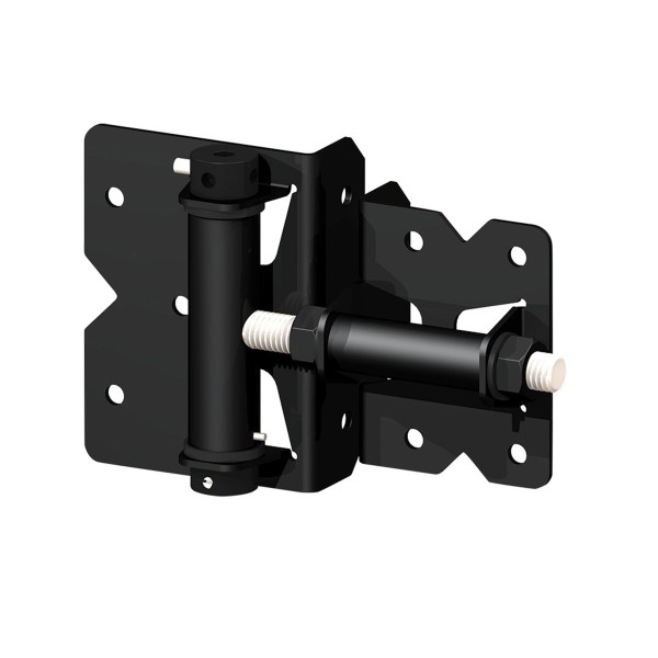 Nationwide Heavy Duty Stainless Steel Adjustable Self-Closing Hinge - Black - NWSS-HD-SC-BK