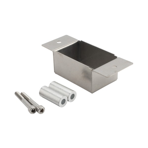 Aluminum adapter case for SSKZ QF for flat profiles in combination with SSKZ QF keep