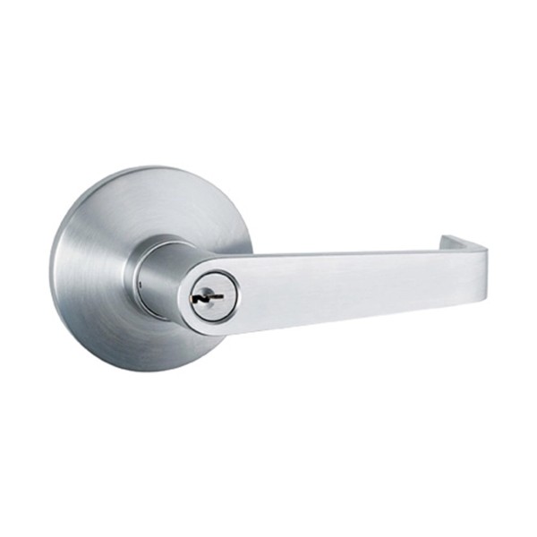 Lockey Lever Handle Keyed Entry Compatible With PB1100, V40 Series Panic Bars - PBLHED