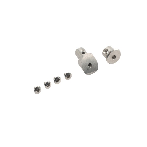 Locinox PENTOP Latching Tip & Deadbolt Set for 3/8" Flat Profiles - PENTOP-10-STD