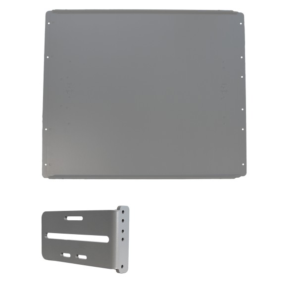 Lockey PS40B Panic Shield Value Kit (Black) - Shield, Strike Bracket