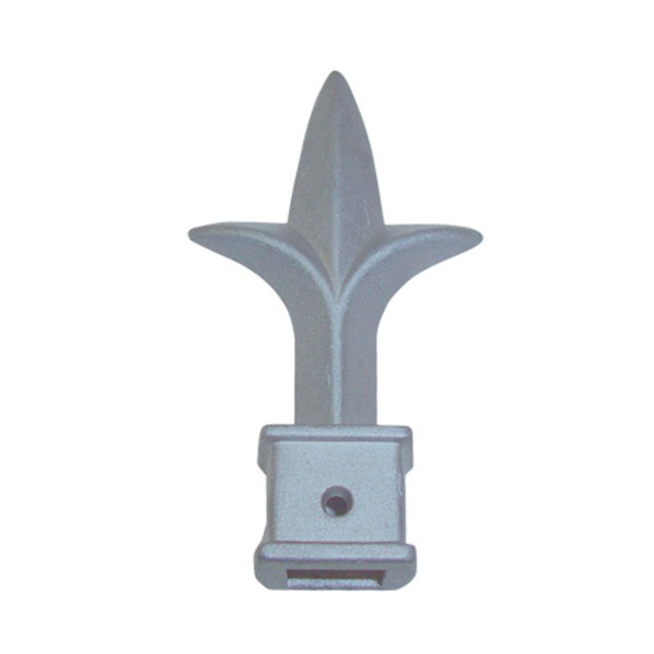 Nationwide 5/8" Triad Aluminum Die Cast Finial - Black - NW233PFH-BK