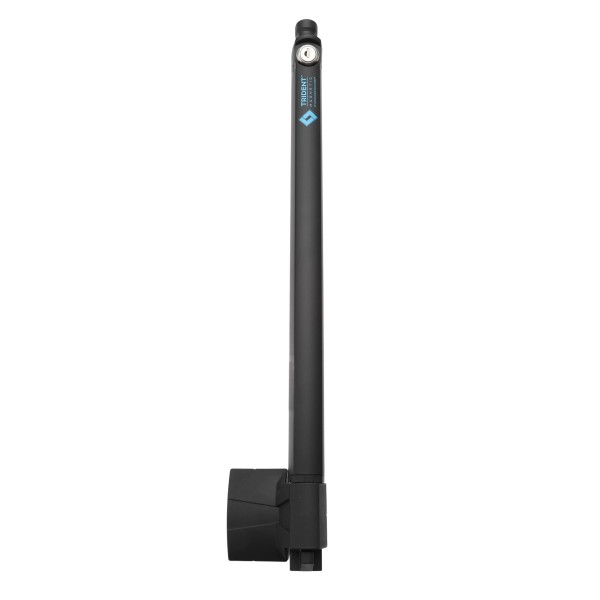 Nationwide Trident 20" Reversible, Adjustable, Lockable Keyed-Alike Safety Magentic Pool Gate Latch (Black) (Default)