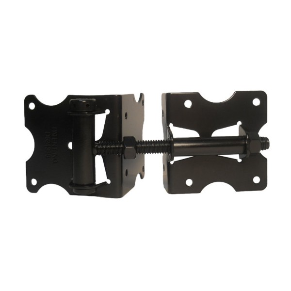 Nationwide 3.5" Square Standard to Narrow U-Notch Multi-Adjustable Hinge w/ Self-Drilling Screws - White - WI-6010-MA-SSW