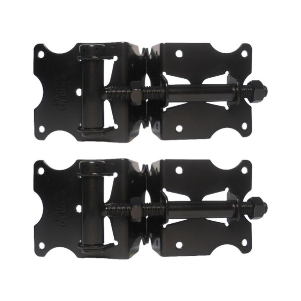 Nationwide 3.5" Square Standard to Standard U-Notch Multi-Adjustable Hinge - Black - WI-6040-MA-SS