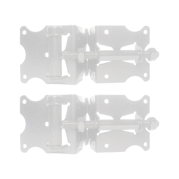 Nationwide 3.5" Standard to Narrow U-Notch Self-Closing Hinge - White - WI-6040-MA-W-PH