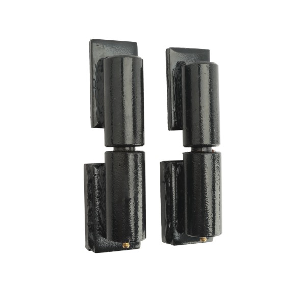 Nationwide 6" Barrel Hinge w/ Grease Fitting & 1/2" Offset - Black - WI-BH-6H-1