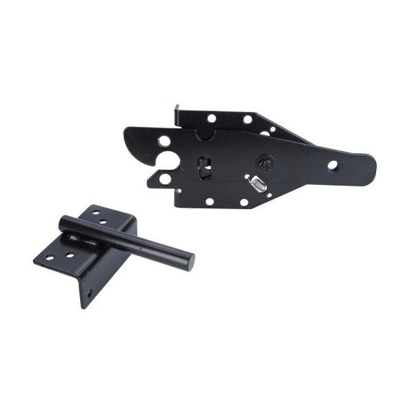 Nationwide Stainless Steel Residential Paddle Latch (Black) - WI-RPL-SS 