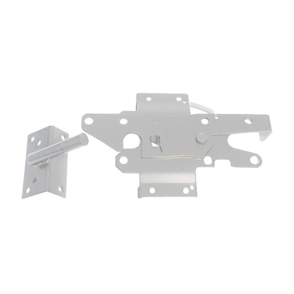 Nationwide Stainless Steel 304 Post Latch Double Lock - White - WI-SPLDL-W