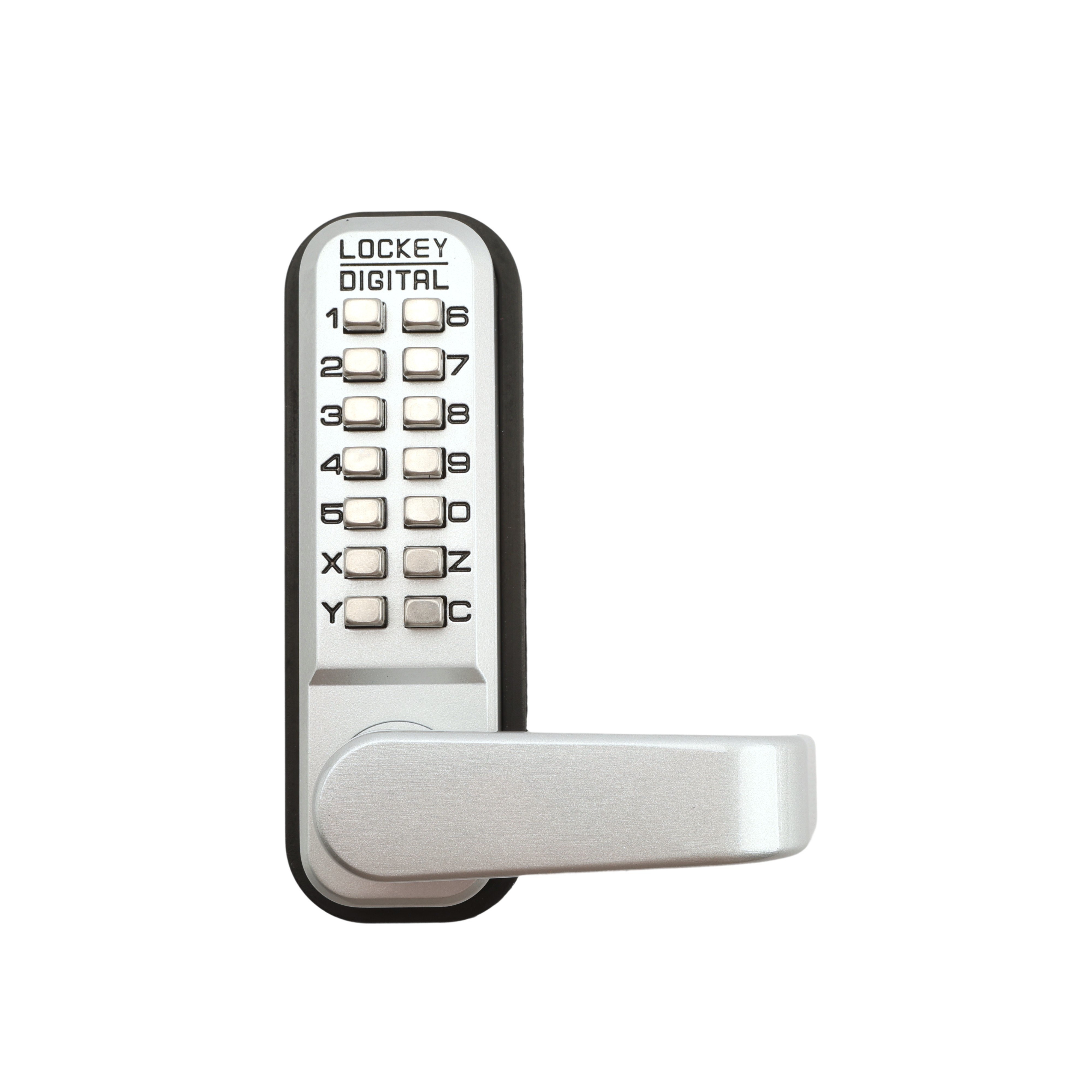 Spring Key Overide Lockey 2985 Keyless Single Combination Deadlocking Spring Latch Lock ...