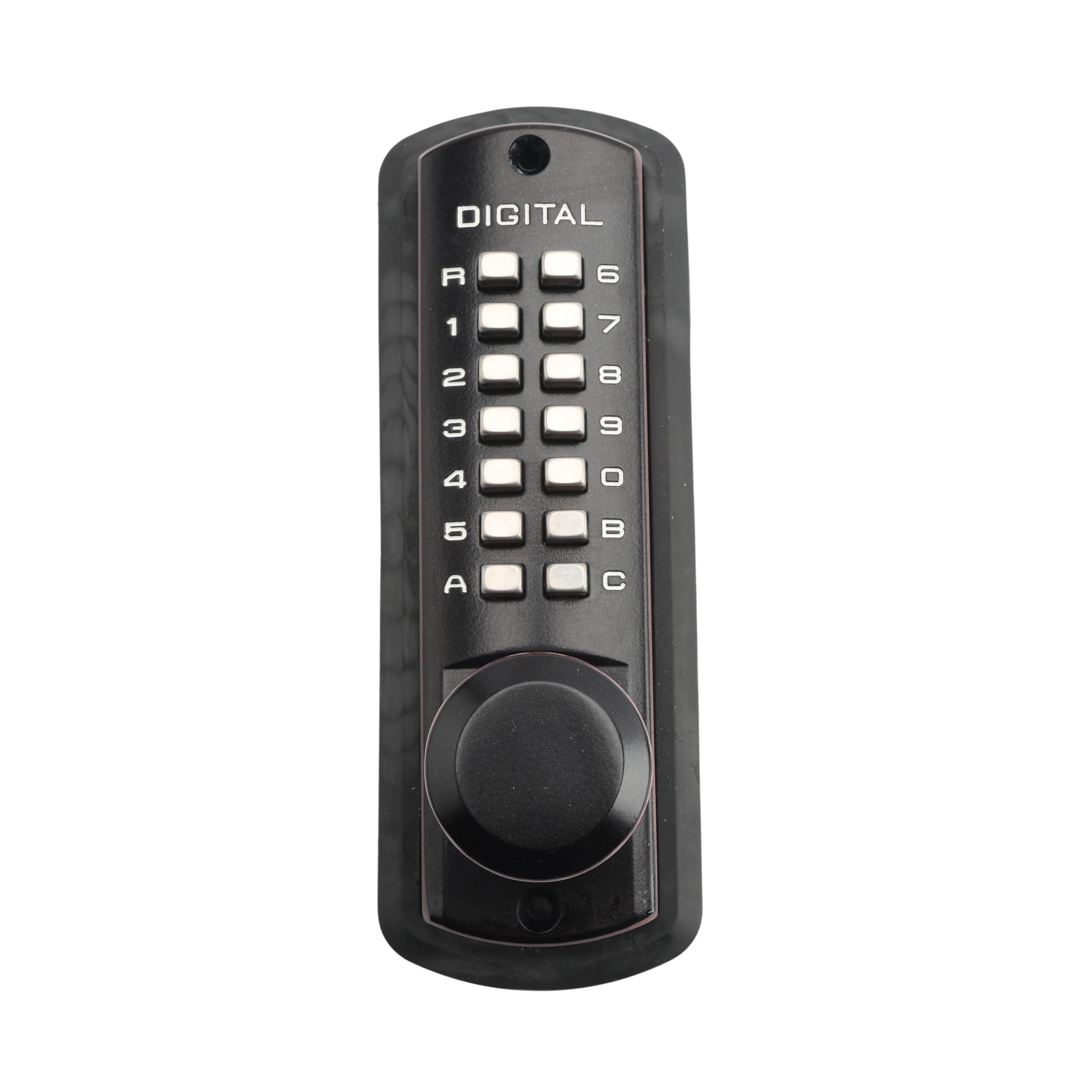 Lockey 3830 Keyless Double Combination Mechanical Knob Deadbolt Lock ...