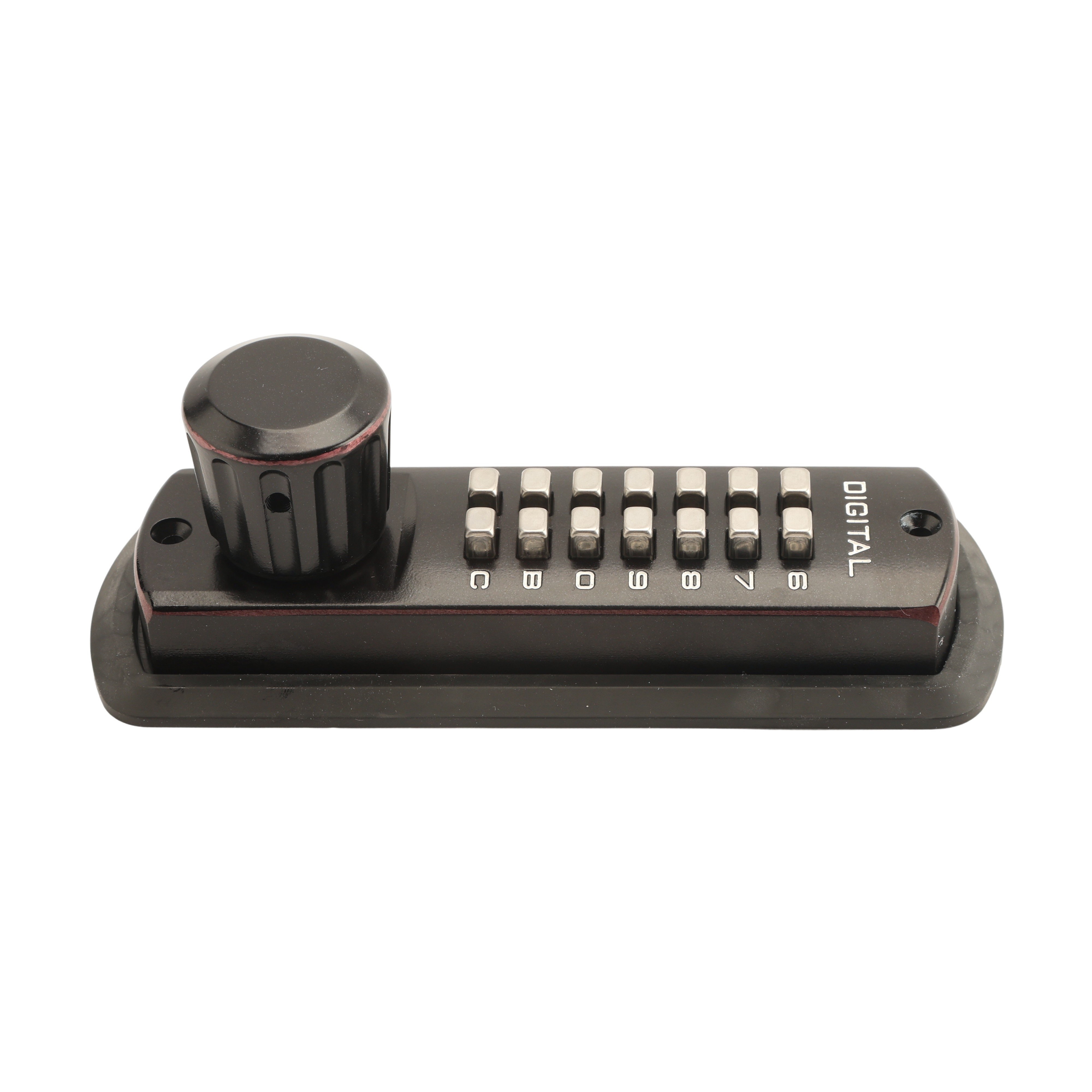 Lockey 3830 Keyless Double Combination Mechanical Knob Deadbolt Lock ...