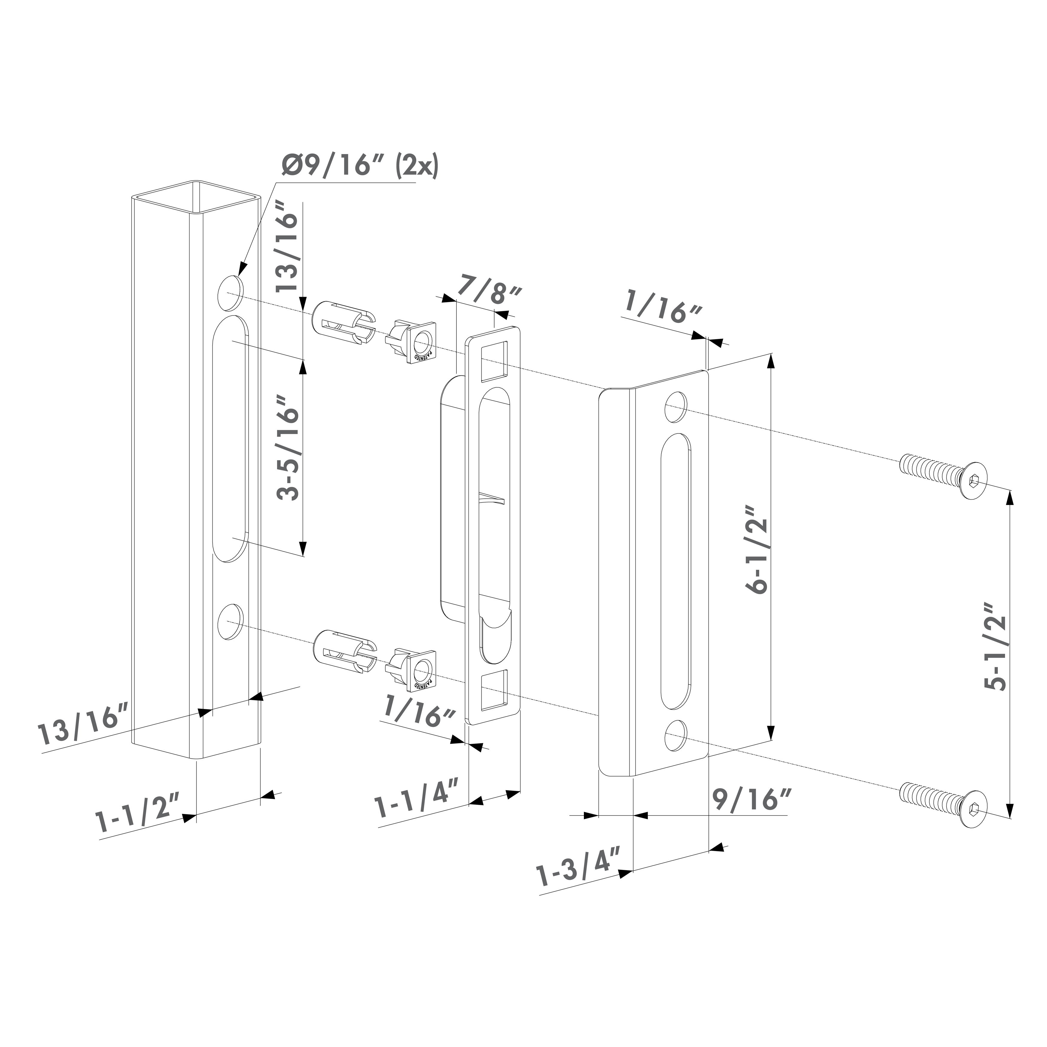 Locinox Insert Keep for 1-1/2