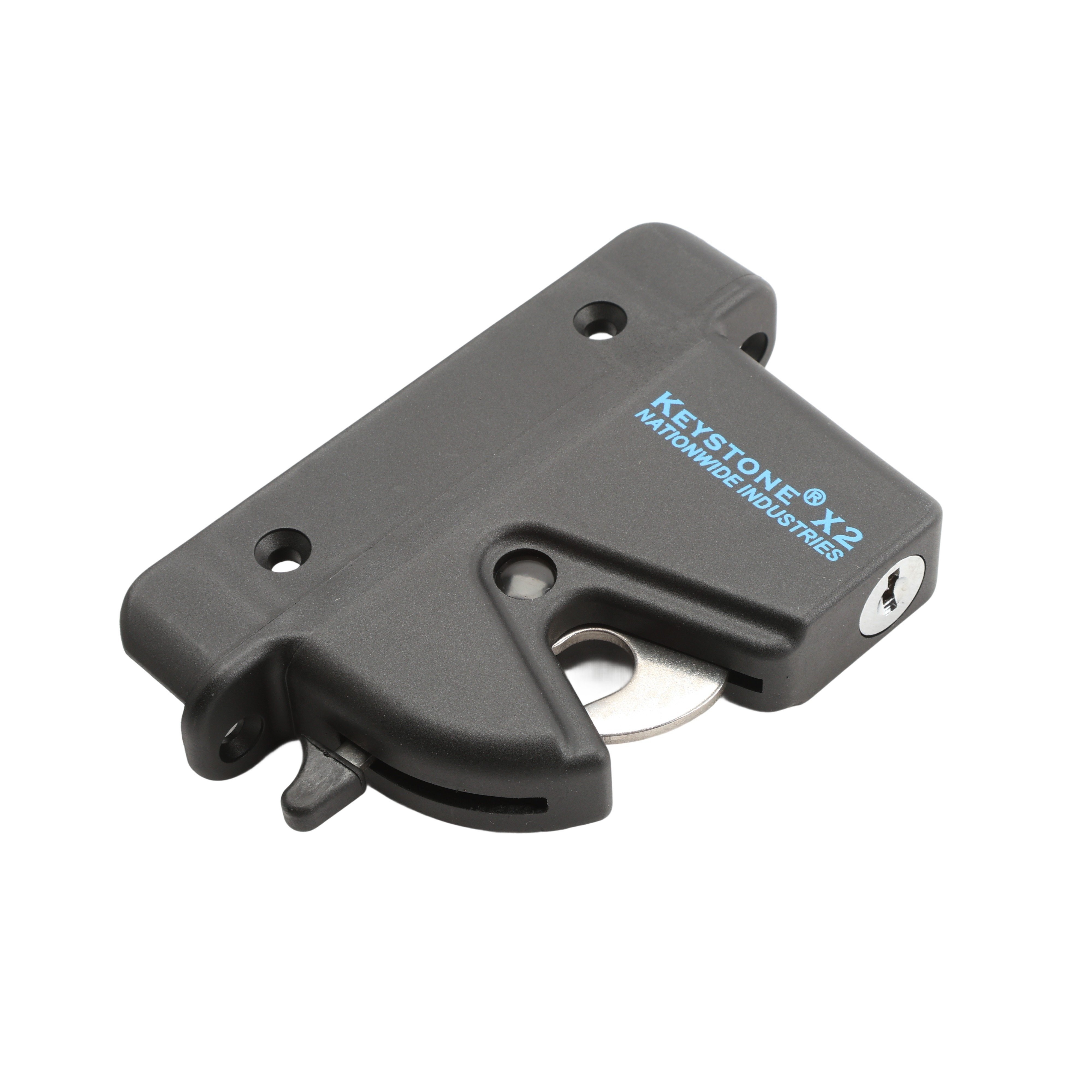 External Latch Nationwide Keystone X2 Heavy-Duty Two-Sided Lockable Keyed-Alike ...