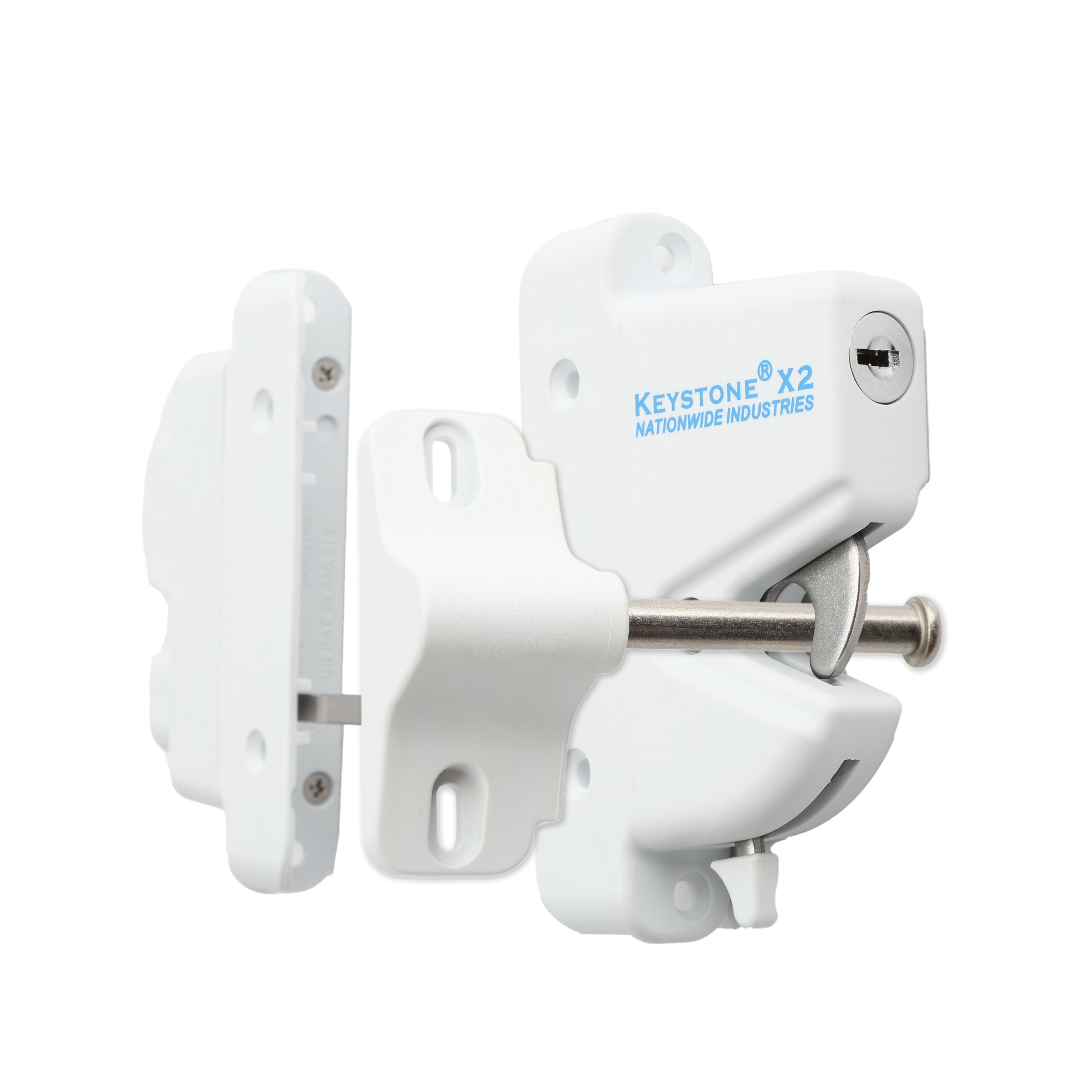 Nationwide Keystone X2 Heavy-Duty Two-Sided Lockable External Mount ...