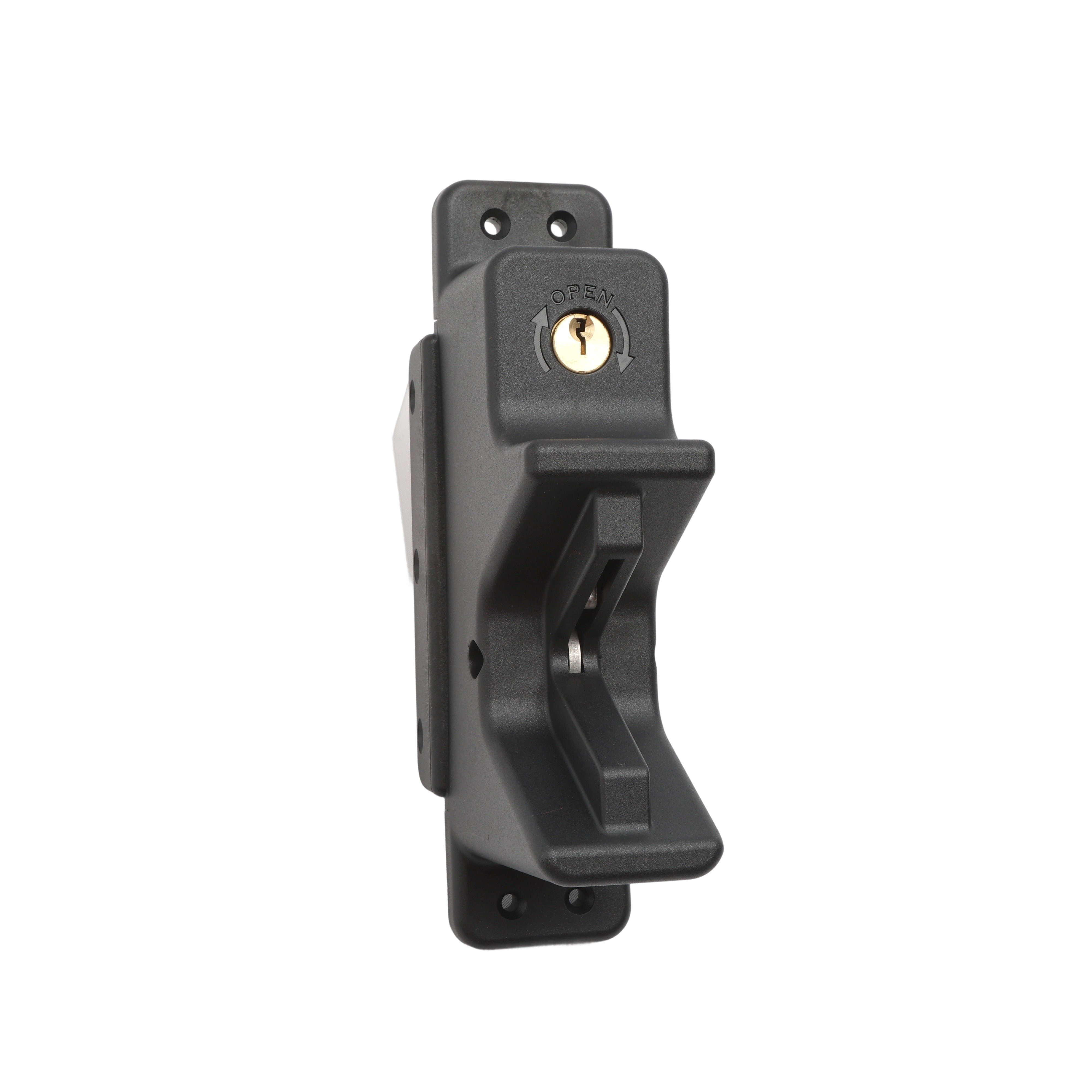 Keystone Latch Nationwide Keystone PanicLatch Heavy-Duty, Self-Locking Gate Latch with ...