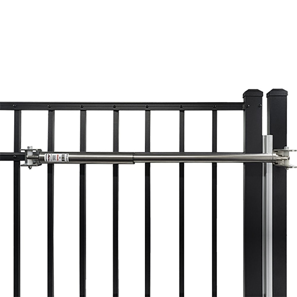 Lockey Stainless Steel Hydraulic Gate Closer for Gates 150-250 lbs ...