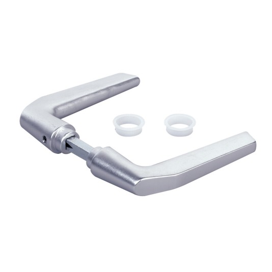 Aluminium handle pair with 2-1/2" follower
