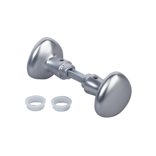 Aluminium handle pair with 3-1/2" follower