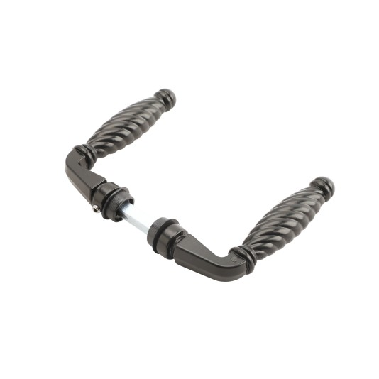 Zamac handle pair with 2-35/64" follower