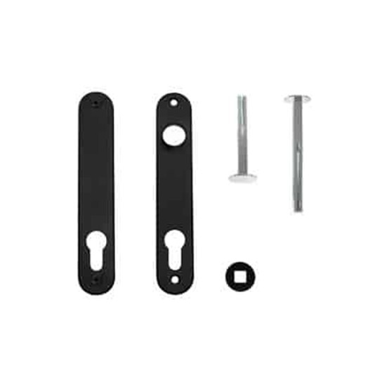 Locinox Stainless Steel Blind Cover Plates for Insert Locks (2-Piece) - 3025-HYB-BLIND-A2