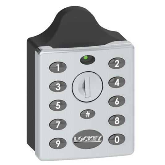 Lockey EC790 Series Electronic Locker and Cabinet Lock (Silver) - EC790S
