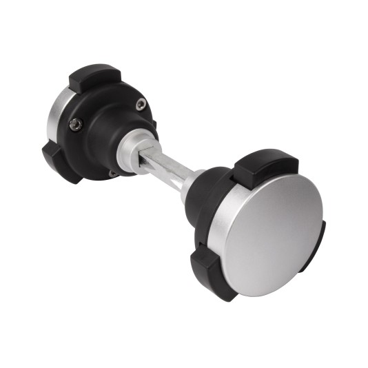 Security knob half handle with 2-3/8" follower