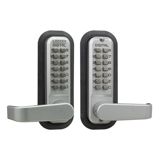 Lockey 2835 Series Mechanical Keyless Lever-Style Double Combination Lock With Passage Function (Marine Grade, Double Combination) - 2835-MG-DC