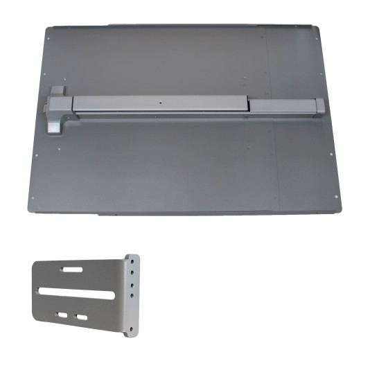 Lockey PS41SF Panic Shield Value Kit (Silver) - PS41SF