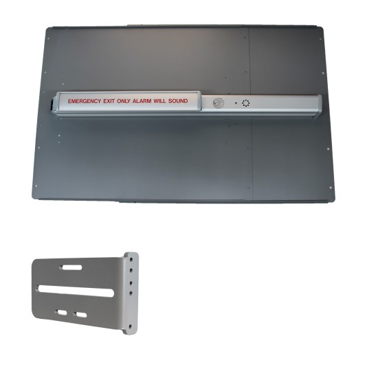 Lockey PS45S Panic Shield Value Kit (Silver) - PS45S