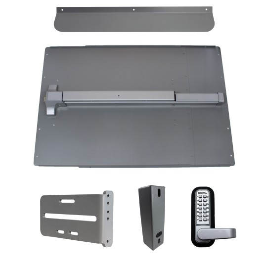 Lockey PS61S Panic Shield Security Kit (Silver) - PS61S