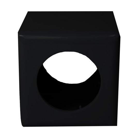 Lockey Key Box For Use With keyed cylinder on standard panic shield setups (Black) - PSGB5BLACK