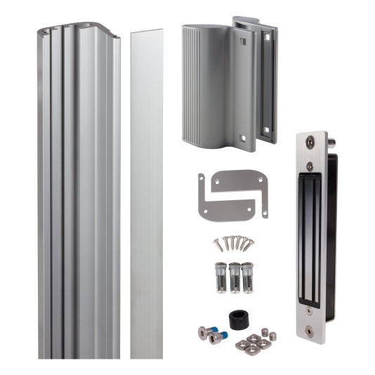 Set with N-LINE-B-MAG, 2x MAGUNIT & 3006PULL in Silver