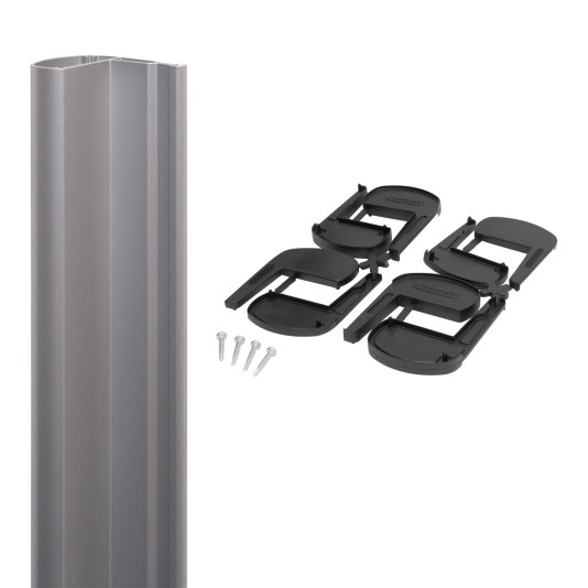 Aluminium finishing profile for MAG3000 & MAGMAG3000 in Silver