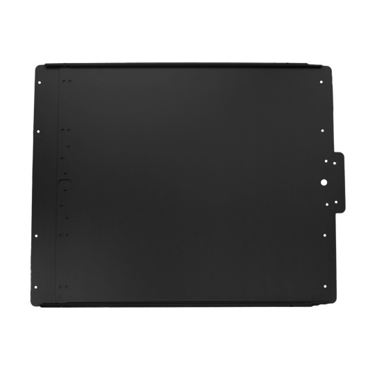 Lockey 24" EDGE Style Panic Shield 3x1, Predrilled To Fit PB1100, PB2500 & V40 Series Panic Bars (Black) - ED3X1BLACK24INCH