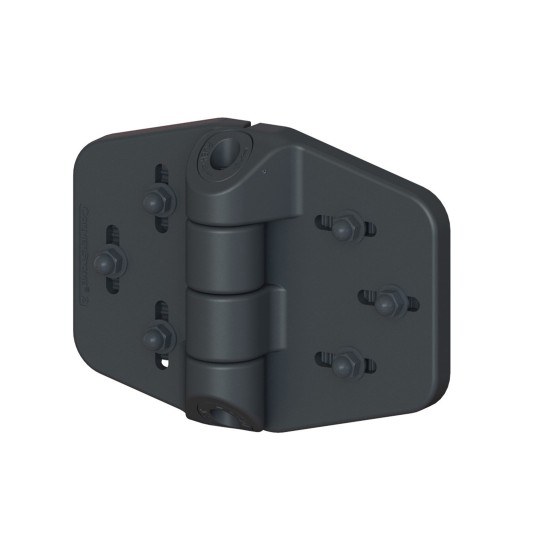 Nationwide Cornerstone 2" Hinge - Black - C2H300F-SD-BK