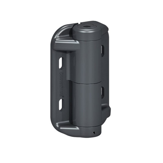 Nationwide Ornamental Nylon Self-Closing Hinge - Black - CH102V-SD-BK