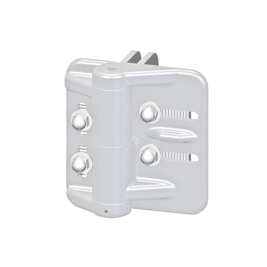 Nationwide Cornerstone Fully Adjustable Nylon Hinge - White - CH200F-SD-WH