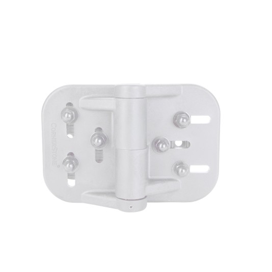 Nationwide Cornerstone Hinge w/ Self-Drilling Screws - White - CH300F-SD-WH